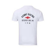 Футболка KENNY RACING DIRT LABEL, колір білий, розмір L