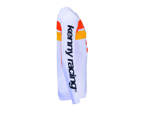 Футболка KENNY RACING CROSS/ENDURO FORCE BEACH DUST, помаранчевий/білий колір, розмір L