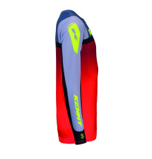 Футболка KENNY RACING CROSS/ENDURO FORCE BEACH СІРИЙ/ЧЕРВОНИЙ РОЗМІР XXL