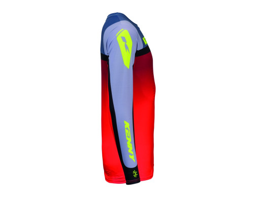 Футболка KENNY RACING CROSS/ENDURO FORCE BEACH СІРИЙ/ЧЕРВОНИЙ РОЗМІР XXL