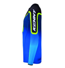Футболка KENNY RACING для кросу/ендуро, титановий градієнтний синій, розмір XXL