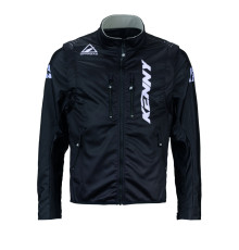 Куртка Kenny Racing Adventure/Enduro з м'якої шкіри, чорного кольору, розмір XXL