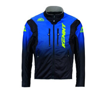 Куртка Kenny Racing Adventure/Enduro з софтшелу, синя, неоново-жовта, розмір XXXL