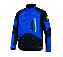 Куртка KENNY RACING ADVENTURE/ENDURO титаново-синього кольору, чорного кольору, розмір XXXL