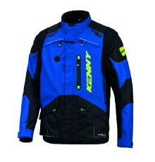 Куртка KENNY RACING ADVENTURE/ENDURO титаново-синього кольору, чорного кольору, розмір XXXL
