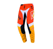 Штани KENNY RACING CROSS/ENDURO FORCE BEACH DUST, помаранчевий/білий, розмір S (30)