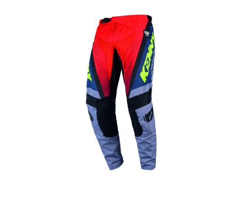 Штани KENNY RACING CROSS/ENDURO FORCE BEACH СІРИЙ/ЧЕРВОНИЙ РОЗМІР XL (36)