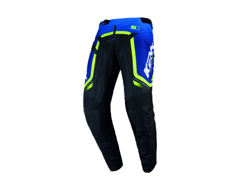 Штани KENNY RACING для кросу/ендуро, титанові, градієнтно-сині, розмір XL (36)