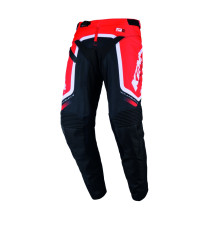 Штани KENNY RACING для кросу/ендуро, титанові, червоні, червоні, розмір XL (36)