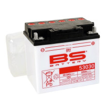 АКУМУЛЯТОР BS 2025/12 53030 (B60-N30L-B) 12V 30AH 186X130X171 (300A) BMW R60/6/7/R65/R75/6/7/R80/7/RT/R90/6/S 69-95, R100/7/CS/RS/RT/S/T/R100GS/R/RS/RT 76-95, K75RT 85-95, K1 89-92, K100 83-93 ОБСЛУГОВУЄТЬСЯ - ЕЛЕКТРОЛІТ ЗАЛИВАЄТЬСЯ ОКРЕМО (2) UE2019/1148