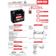 АКУМУЛЯТОР BS 2025/12 BGZ20HL MAX (FA) (YTX20HL,YTX20L-BS,YTX20HL-BS,YB18L-A) 12V 20AH 176X89X154 НЕ ПОТРЕБУЄ ОБСЛУГОВУВАННЯ - ЗАЛИВНЕНИЙ (ЗБІЛЬШЕНИЙ ПУСКОВИЙ СТРУМ) (360A) (HARLEY-DAVIDSON) (2) - ЗАМІНЮЄ 300883, 300857 ТА 300934
