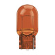 Лампочка OSRAM WY21W 12V 21W WX3X16D (помаранчева, повністю скляна) БЛІСТЕР - 2 ШТУКИ