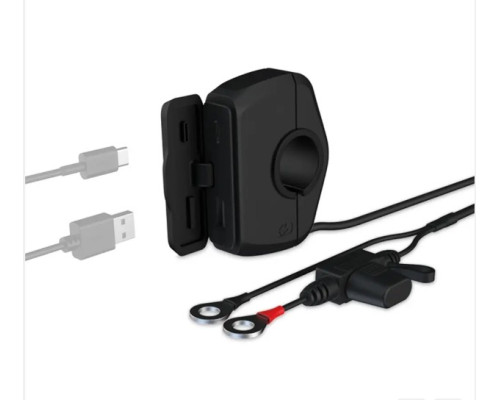 Зарядний пристрій OXFORD 12/2025 USB для кріплення на кермо (EL)