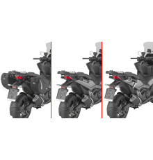 БІЧНЕ СТІЙКА ДЛЯ АКУМУЛЯТОРА GIVI STEALTH СЕРІЇ EASY12 - HONDA Forza 750 (21 > 25) / X-ADV 750 (21 > 25)