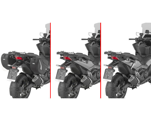 БІЧНЕ СТІЙКА ДЛЯ АКУМУЛЯТОРА GIVI STEALTH СЕРІЇ EASY12 - HONDA Forza 750 (21 > 25) / X-ADV 750 (21 > 25)