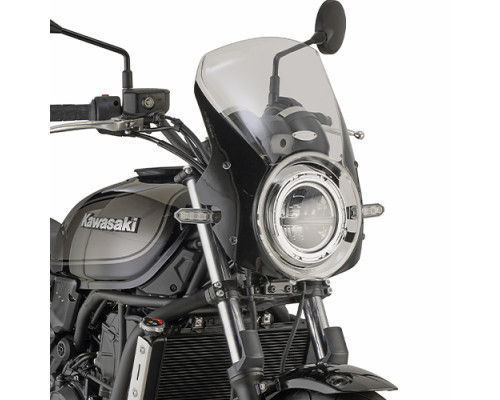 ПРОЗОРЕ ВІТРОВЕ СКЛО GIVI 26 x 37 cm (В x W) - KAWASAKI Z 650 RS (22 > 25) (ПОТРЕБНЕ КРІПЛЕННЯ)
