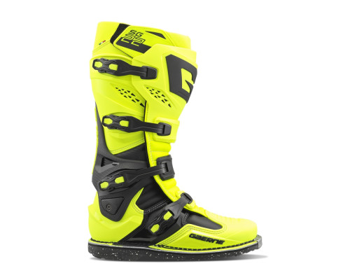 ЧЕРЕВИКИ GAERNE CROSS/ENDURO МОДЕЛЬ SG-22 STELLAR КОЛІР ФЛУОРІНД ЖОВТИЙ/ЧОРНИЙ РОЗМІР 44.5