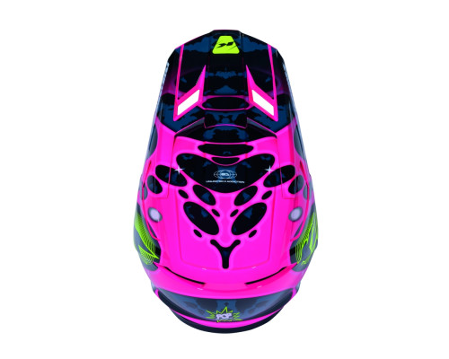 Шолом Kenny Racing Cross/Enduro Performance ERT Graphic + колір SOCAL, помаранчевий/синій, розмір XL