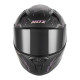 Шолом NOX Full Face N731 Scrappy Kid / Junior, матовий чорний/рожевий, розмір M