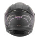 Шолом NOX Full Face N731 Scrappy Kid / Junior, матовий чорний/рожевий, розмір S