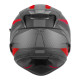 Шолом NOX Full Face з козирком N304S Revo, матовий, червоний/чорний, розмір L