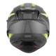 Шолом NOX Full Face з козирком N304S Revo, колір флуоресцентний, жовтий, матовий/чорний, розмір S