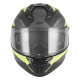 Шолом NOX Full Face з козирком N304S Revo, колір флуоресцентний, жовтий, матовий/чорний, розмір XL