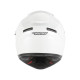 Шолом NOX Full Face з козирком N402, суцільний колір, глянцевий білий, розмір M