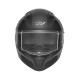 Шолом NOX Full Face з козирком N402, однотонний, глянцевий чорний, розмір XL