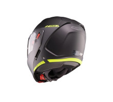 Шолом CABERG FLIP-UP, модель Horus X-Ray, матовий, чорний/сірий/флюоресцентний жовтий, розмір M