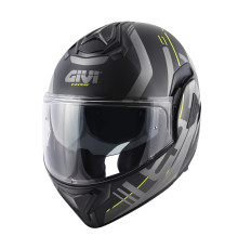 Шолом GIVI X.30 PULSAR - Передня ковзна задня частина - Чорний з матовою графікою - Розмір L / 60