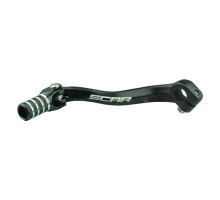 НОВИЙ ВАЖЕЛЬ ПЕРЕКЛЮЧЕННЯ ПЕРЕДАЧ SCAR RACING HONDA CRF 250R '04-'09, CRF 250X '04-'19 ЧОРНИЙ КІНЧИК