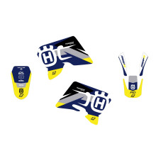 НАБІР НАЛІПОК (ДЕКАЛЕЙ) BLACKBIRD HUSQVARNA TC/TE '00 (ВСІ МОДЕЛІ TC/TE) DREAM 5