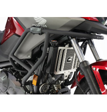 НОВІ АЛЮМІНІЄВІ ЗАХИСТИ ДВИГУНА ТА РАДІАТОРА CROSSPRO ДЛЯ HONDA NC 750X '16-'20 МАТОВИЙ ЧОРНИЙ