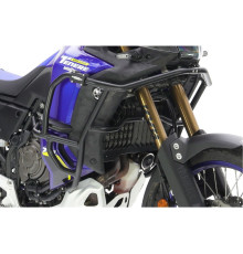 НОВІ АЛЮМІНІЄВІ ЗАХИСТИ ВІД АВАРІЙ CROSSPRO ДЛЯ ДВИГУНА ТА РАДІАТОРА YAMAHA XTZ 690TENERE 700 WORLD RAID '22-'24, WORLD RALLY '24 КОЛІР МАТОВИЙ ЧОРНИЙ