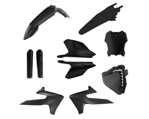 Набір пластикових кріплень ACERBIS TRIUMPH TF 250 X 24-26, TF 450 X / RC 25-26 ЧОРНИЙ