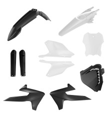 Набір пластику ACERBIS TRIUMPH TF 250 X 24-26, TF 450 X / RC 25-26 Колір чорний білий