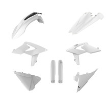 POLISPORT ПЛАСТИКОВИЙ КОМПЛЕКТ (ПОВНИЙ) BETA 2T/4T '18-'19 W КОМПЛЕКТ КРЫШОК АМОРТИЗАТОРА (8398700002) БІЛИЙ