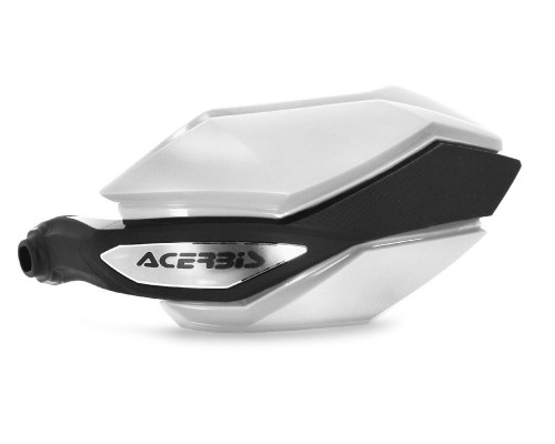 ЦЕВІШКИ ACERBIS ARGON З АЛЮМІНІЄВИМ СЕРДЦЕМ BMW R 1250 GS ADVENTURE 19-23, R 1250 GS ADV TRIP BLACK 19-22 КОЛІР БІЛИЙ ЧОРНИЙ