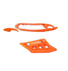 НАПРАВЛЯЮЧА ЛАНЦЮГА ACERBIS + КОМПЛЕКТ НАПРАВЛЯЮЧИХ KTM SX 85 25-26, HUSQVARNA TC 85 25-26, GAS GAS MC 85 25-'26 КОЛІР ПОМАРАНЧЕВИЙ