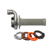 НОВИЙ УНІВЕРСАЛЬНИЙ АЛЮМІНІЄВИЙ ТРОС DOMINO ROLGAZ COMPLETE KRK EVO З РУКОЯТКАМИ D-LOCK (СУМІСНИЙ З ОРИГІНАЛЬНИМИ KTM 4T АБО СПЕЦІАЛЬНИМИ ТРОСАМИ) ДИВ. ОПИС ТОВАРУ