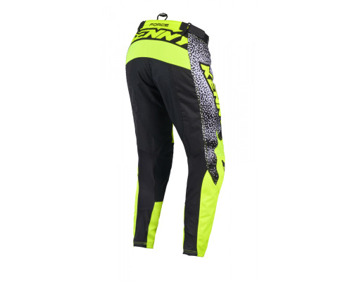 Штани KENNY RACING CROSS/ENDURO FORCE PIXEL БІЛИЙ НЕОНОВИЙ ЖОВТИЙ КОЛІР БІЛИЙ/ЖОВТИЙ ФЛУОРІОДНИЙ РОЗМІР XL (36)