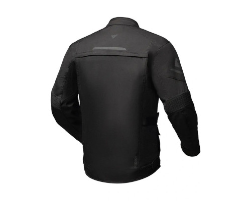 Довга текстильна куртка MODEKA TAREX II, колір чорний/неоновий, розмір XL