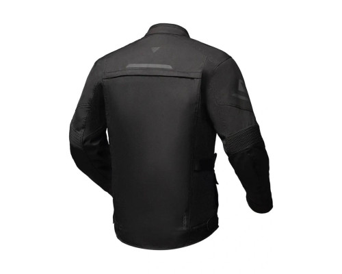Довга текстильна куртка MODEKA TAREX II, колір чорний/неоновий, розмір XXL