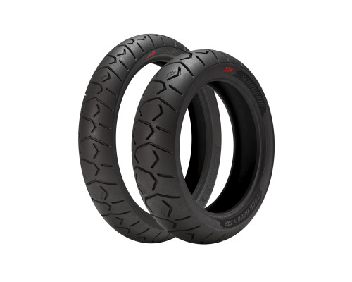 Шина EUROGRIP 130/80-17 TRAILHOUND STR 65H TL ЗАДНЯ DOT 42/2025