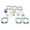 РЕМОНТНИЙ КОМПЛЕКТ ДВИГУНА VERTEX TOP № TR15 № SX / EXC / TPI 250 '23-'25, HUSQVARNA TE / TC 250 '23-'25, GAS GAS EC / MC 250 '24-'25 (СТАНДАРТ + 0,02 ММ = 66,36 ММ) (ПОРШЕНЬ PRO RACE, ВЕРХНІ ПРОКЛАДКИ, ПІДШИПНИК ГОЛОВКИ ШАТУНА)