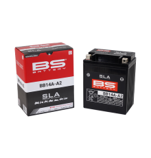 АКУМУЛЯТОР BS 2026/01 BB14A-A2 (YB14A-A2) 12V 14AH 134X88X176 НЕ ПОТРЕБУЄ ОБСЛУГОВУВАННЯ - ЗАПОВНЕНИЙ (200A) - ЗАМІНЮЄ 310572 (5)