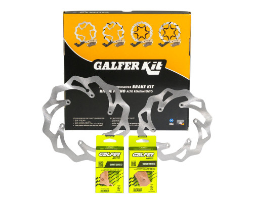 Комплект GALFER № TR15#/HUSQVARNA/HUSABERG (гальмівні диски та колодки передні та задні) - див. додатковий опис
