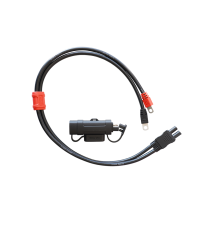 КАБЕЛЬ BS 2026/01 ДЛЯ ПІДКЛЮЧЕННЯ ЗАРЯДНОГО ПРИСТРОЮ BS АБО СТАРТЕРА POWER BOX MAX З ЗАПОБІЖНИКОМ 10 А ТА РОЗ'ЄМОМ SAE (ДОВЖИНА 60 СМ) (EL) (28)