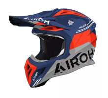 ШОЛОМ AIROH ДЛЯ КРОСІВ / ЕНДУРО / КВАДРОЦИКЛІВ / КВАДРОЦИКЛІВ AVIATOR ACE 2 FURY, БЛАКИТНИЙ ГЛЯНЦЕВИЙ, КОЛІР СИНІЙ/СІРИЙ/ПОМАРАНЧЕВИЙ, РОЗМІР L